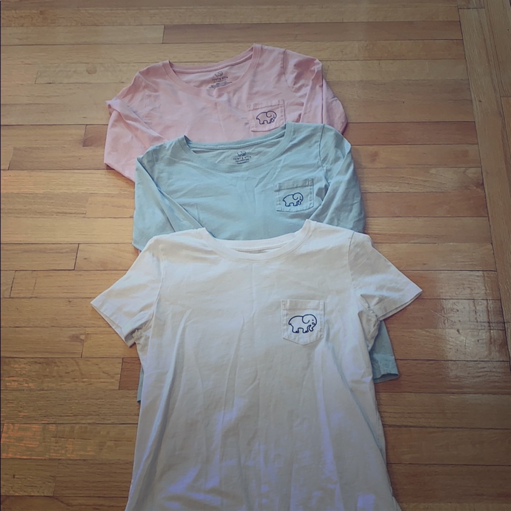 Ivory Ella Long and Short Sleeve Shirts